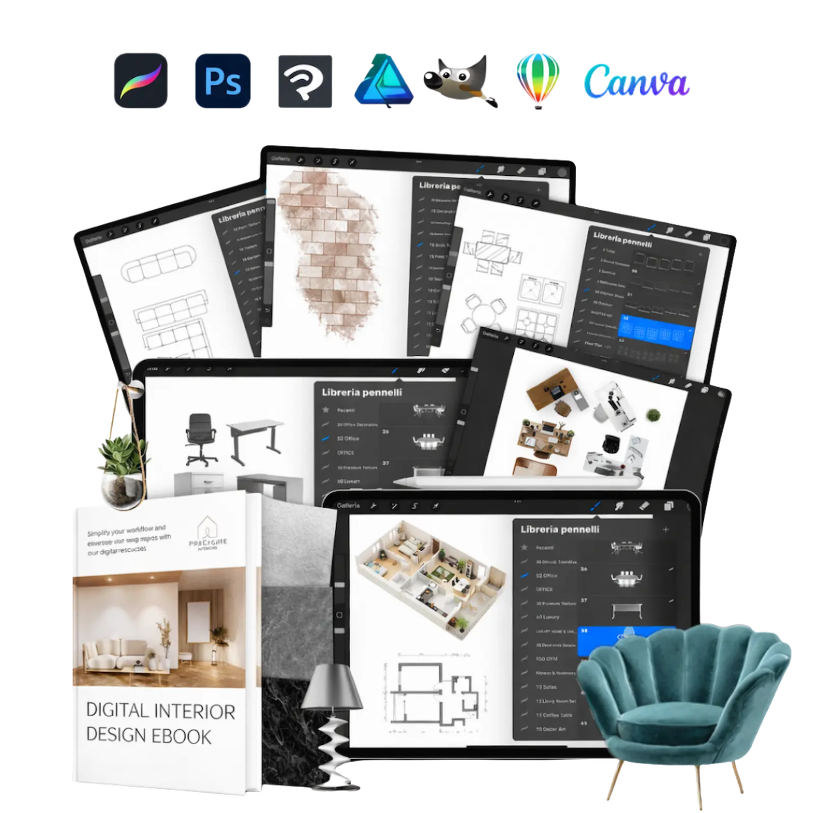 Procreate Interiors Master Kit – ProCreate Interiors
