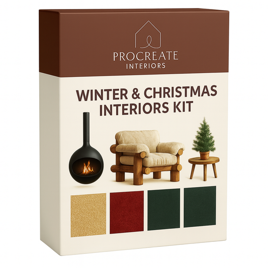 Winter & Christmas Interiors Kit